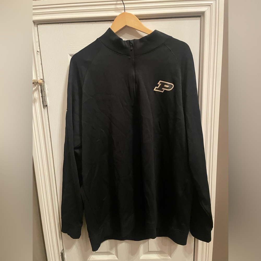 Black Nike Quarter-Zip Lightweight Sweater